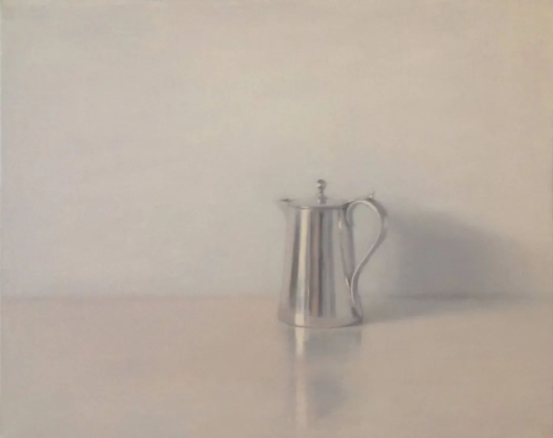 孤独感#柔和的光影和质感,她的静物画散发着一种孤独感!