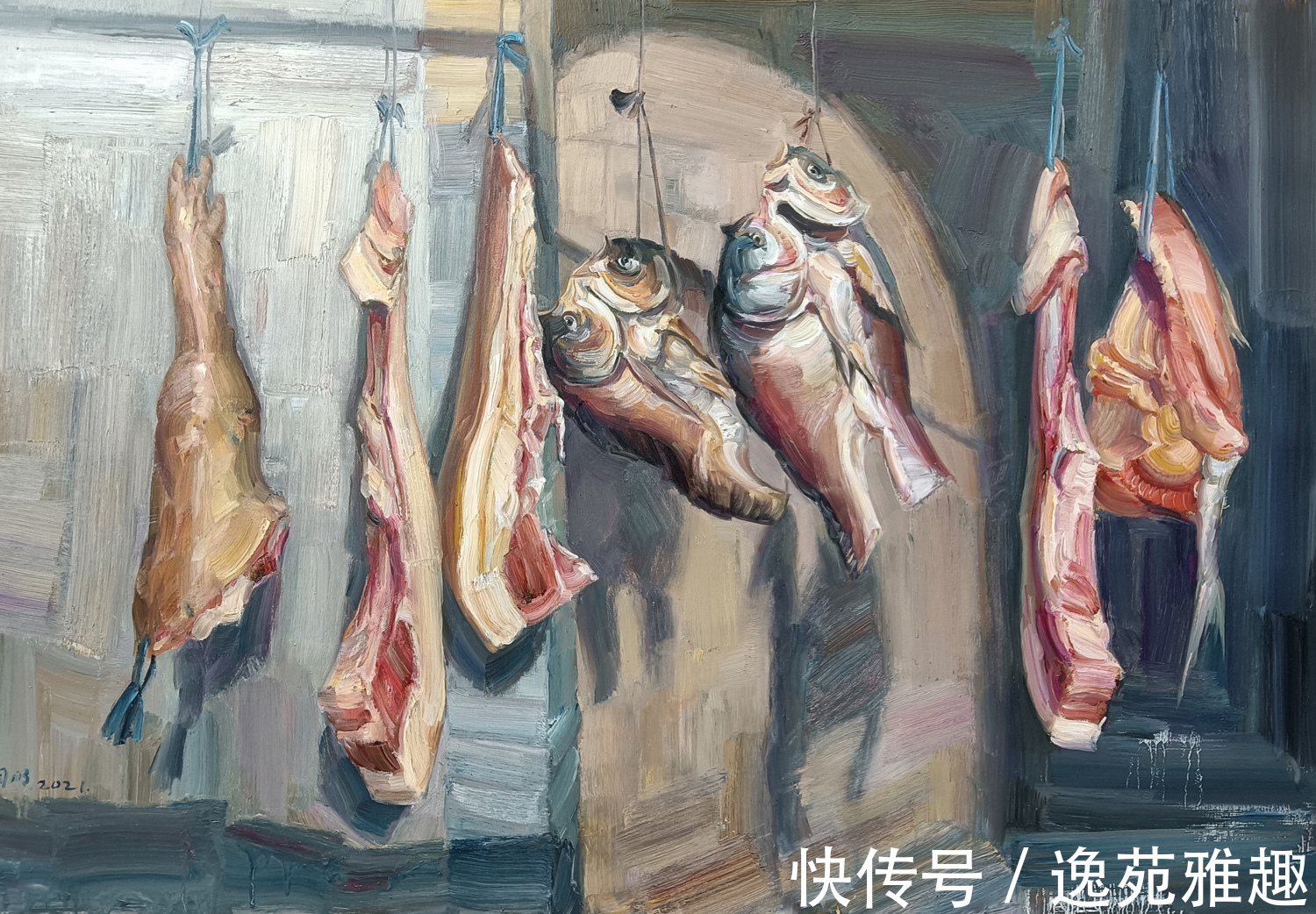 婺源#「写生作品」细品人间风景,把日子过得活色生香,孙同明作品欣赏