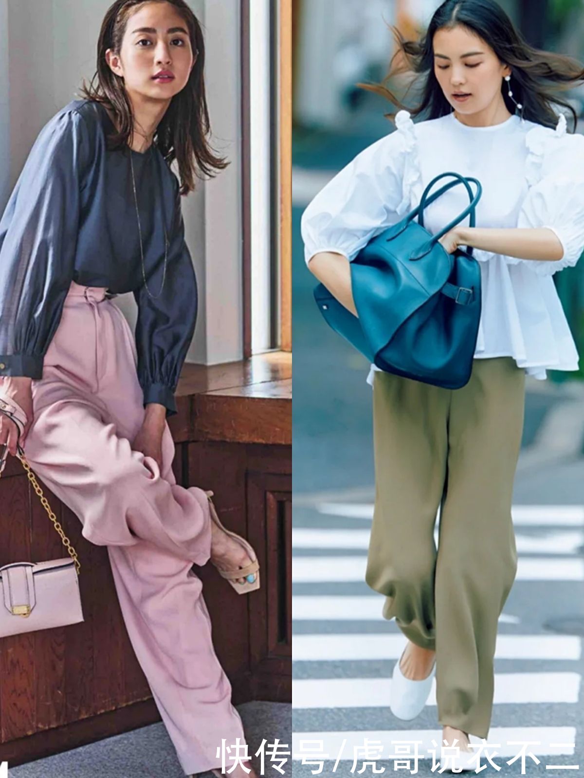 蕾丝|中年女人的“衬衫”穿搭指南，学日杂博主掌握4个技巧，优雅高级