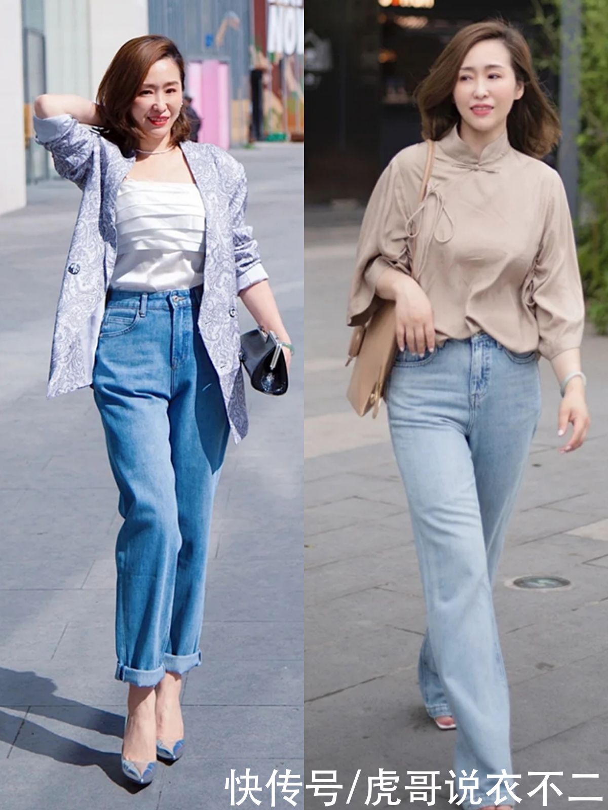 温婉|50岁的脸、30岁的打扮，优雅自然不做作，她是怎么做到的？