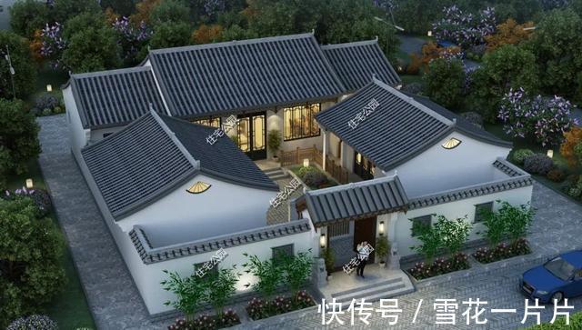 实用|2021年农村建房子,推荐这15套中式小院,造价便宜还实用