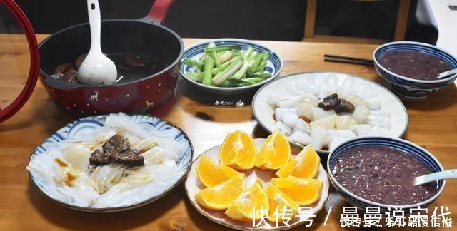 火腿片|两口子的6天早餐,做法简单又好吃,吃得舒服,自律的生活很美好