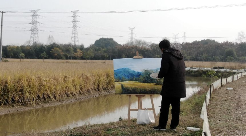  自强|乡土守望者严自强 有两把刷子的农民画家