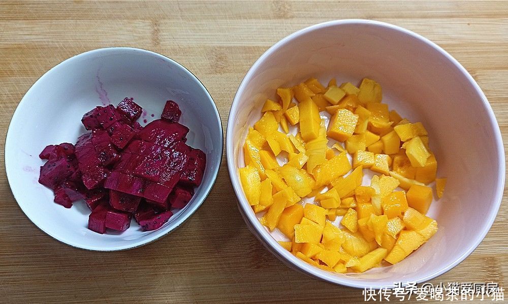 火龙果|教你在家做水果果冻,Q弹爽滑好吃,而且做法非常简单,孩子喜欢