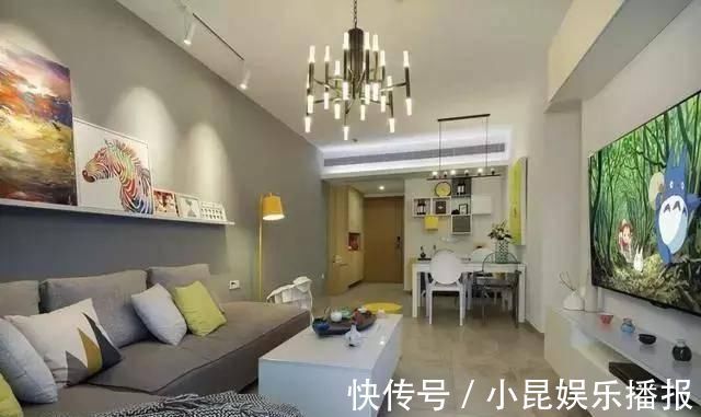 储物空间|老公坚持客厅铺水泥砖,过道还给女儿装秋千,入住后晒晒全屋