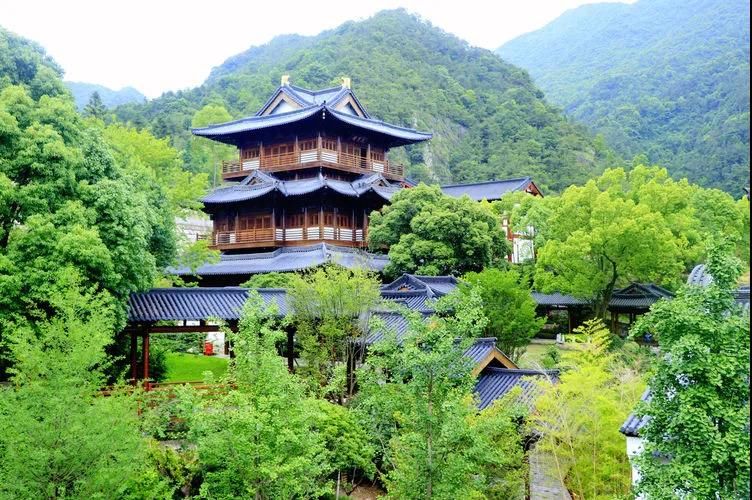 宝华寺|吉祥圆满! 天台山那座“禅意十足”的园林式寺院!