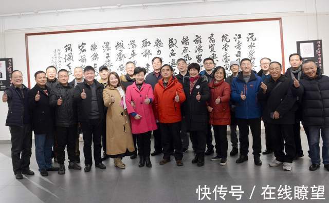 钟启和书印@展示文化艺术工作者创作成果/《耕耘·钟启和书印诗画作品展》开幕