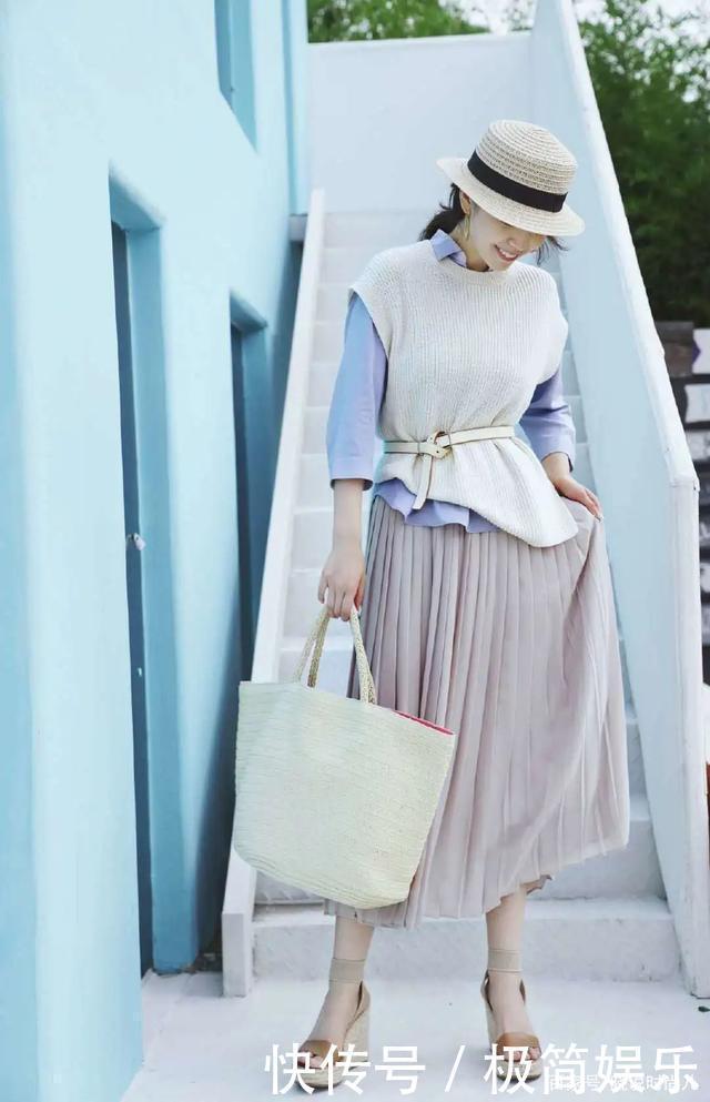 大热天就开始穿秋装，三木博主晒新造型，平价单品穿得很高级