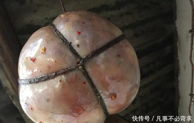 外形|房梁上的美味外形像“肉球”,是过年招待贵宾的佳品