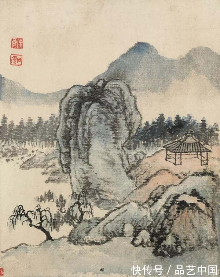 董其昌#石涛山水赏析