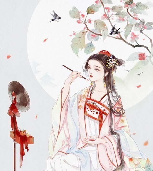 李白&李白诗里的五个古风美名,婉约浪漫,不禁动人心弦!