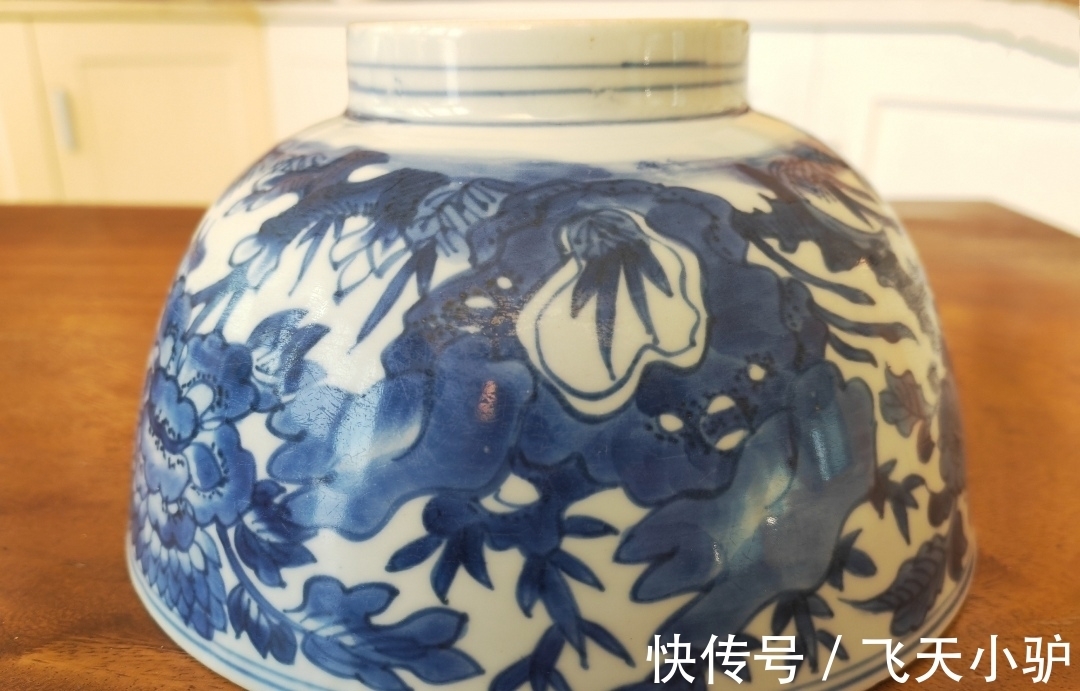 绘制!崔凯:康熙款,青花碗,不建议当作古玩收藏