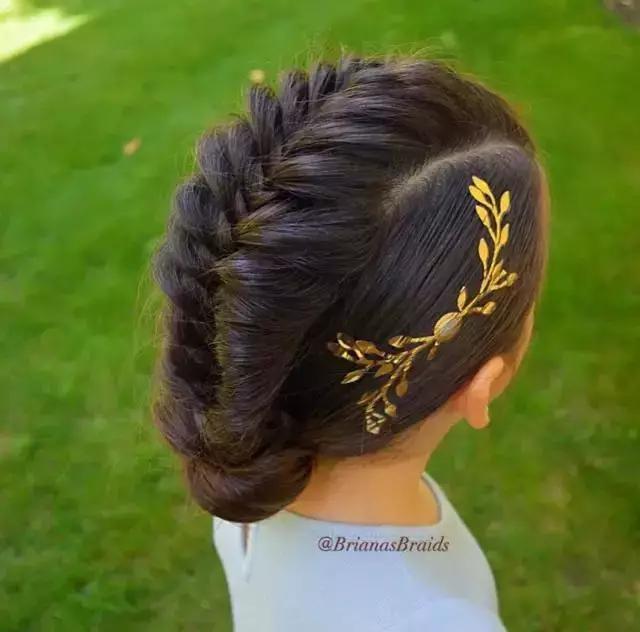 编发 72款好看的儿童编发,有闺女了就要给她编这样的发型,宝妈快收藏