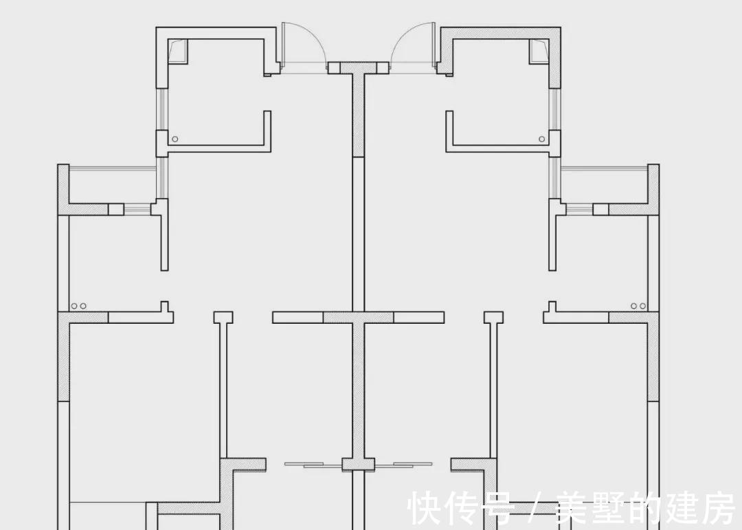 打通|打通两套紧邻65㎡小户型,教科书式分区,打造高颜值130㎡婚房