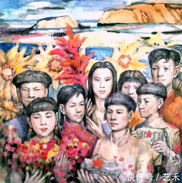 水墨丹青!德艺双馨人民艺术家陆昱亮献礼——建党100周年专题报道