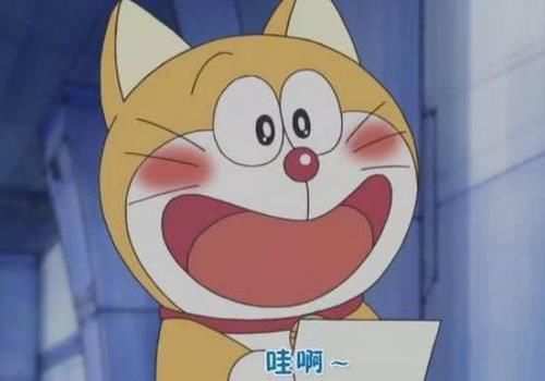 哆啦哆啦A梦本来的颜色不是蓝色,当看到变色过程后,网友好惨