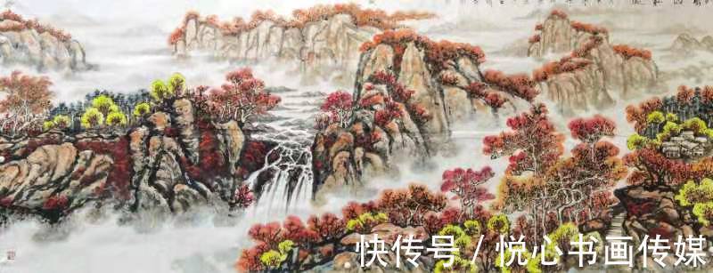 山东师范大学@中国国际书画艺术研究会理事邢继德国画作品欣赏