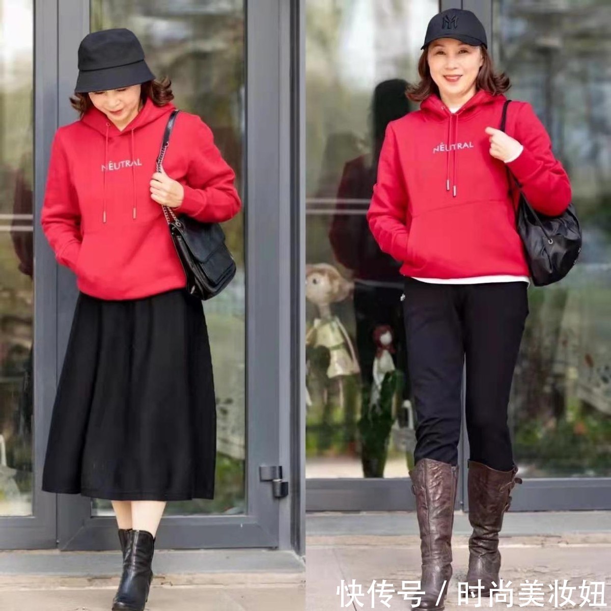 穿搭 五六十岁的女人“新年”就该这样穿,显气质又时髦,年轻10岁