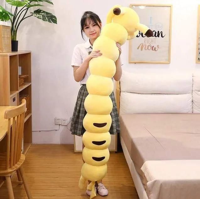 虫虫|鬼畜感的温暖 与绿毛虫合体的皮卡卡卡卡丘抱枕！