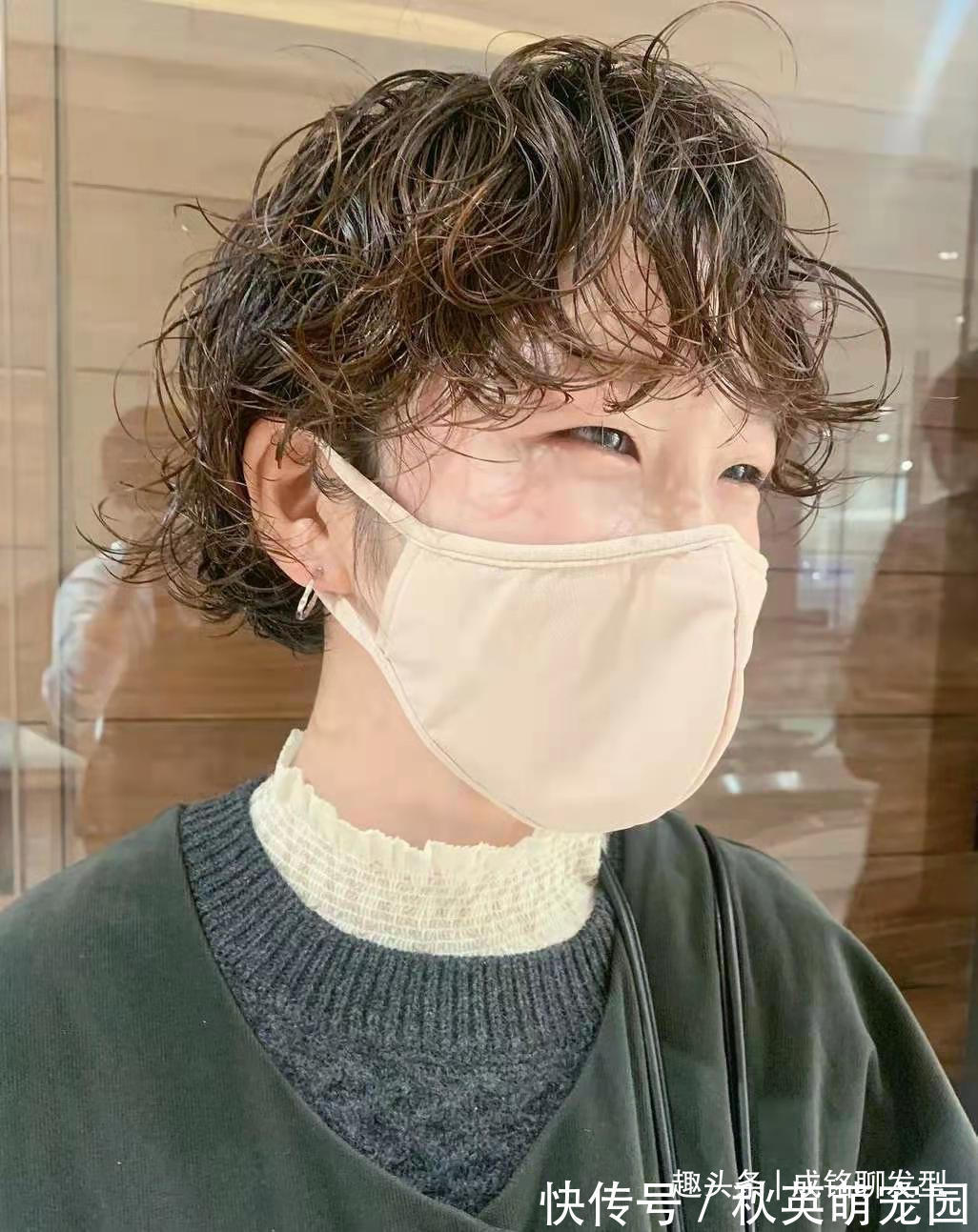 吹不干|烫发不会打理造型?今年流行“吹不干”发型,不用造型也很时髦