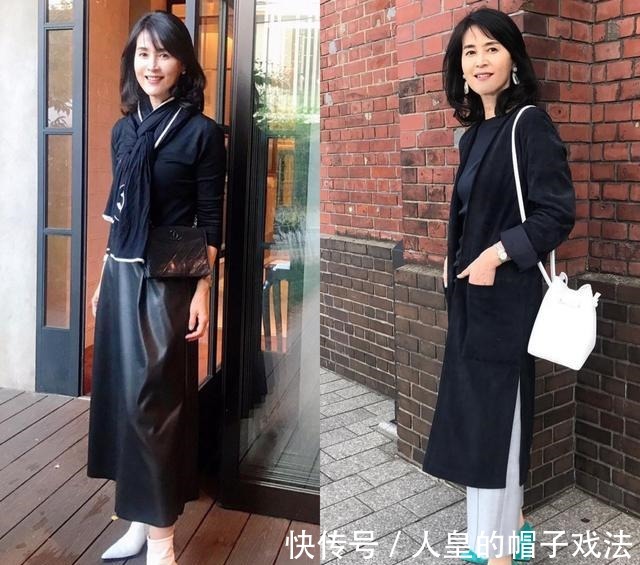 饰品 秋冬深色单品怎么搭配不显沉闷老气照着这样穿，显气质又显年轻！