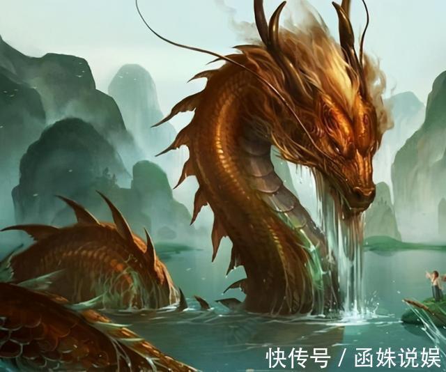 猪龙!神话传说中,有八种生灵可以化龙,蛇化龙、鱼化龙只是最常见的
