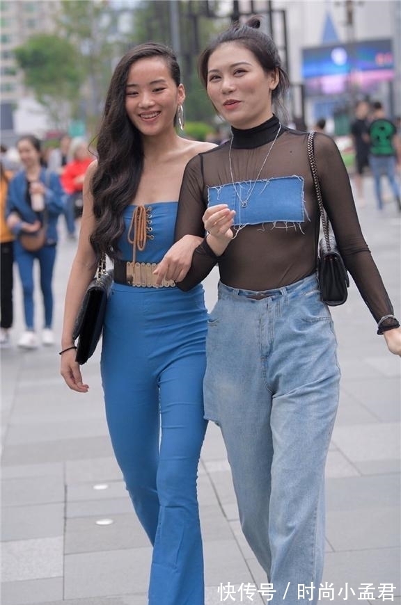 小姐姐 闺蜜出街穿搭法则,风格各异,美丽相同!