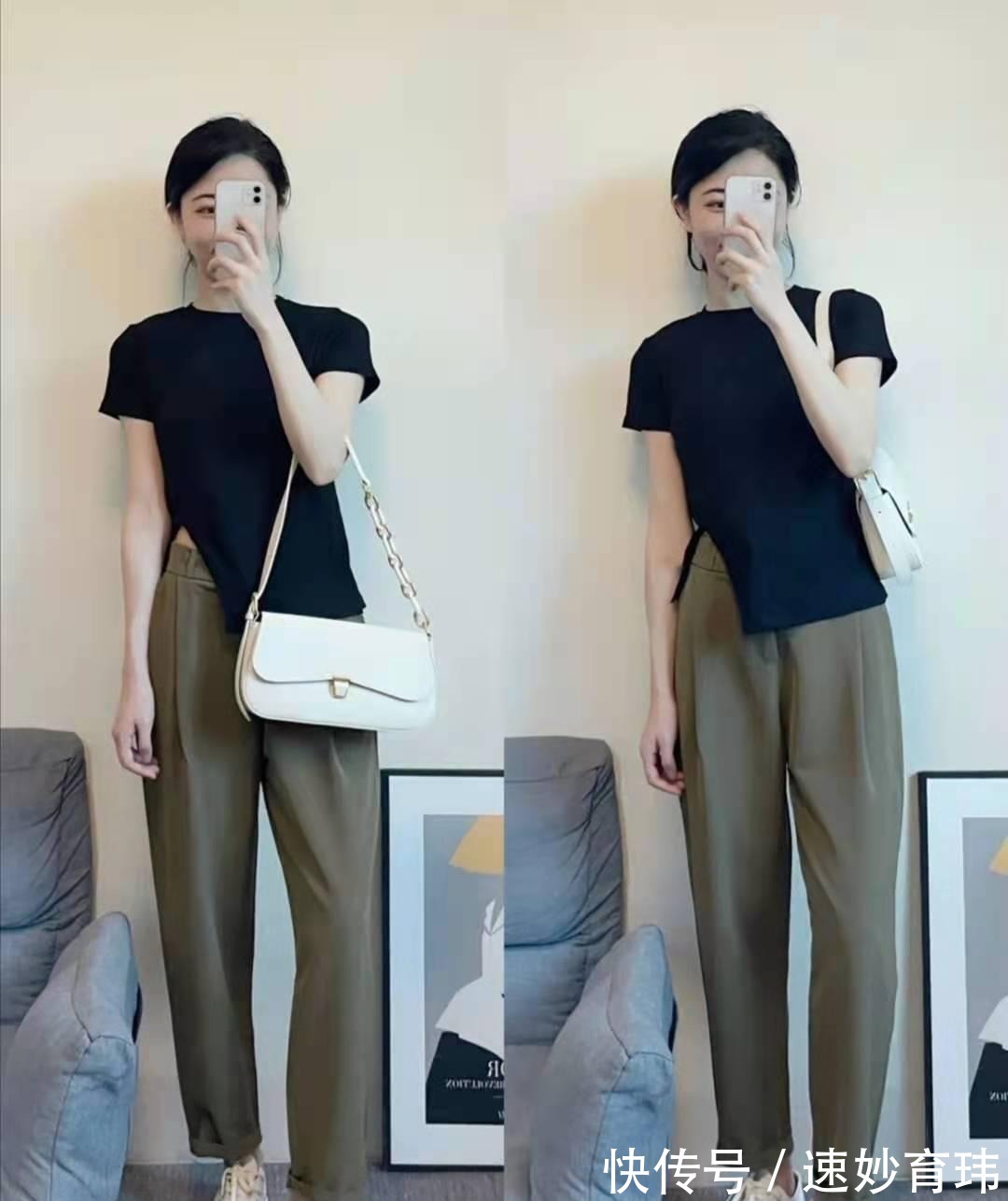 锥形裤|锥形裤配什么上衣好看