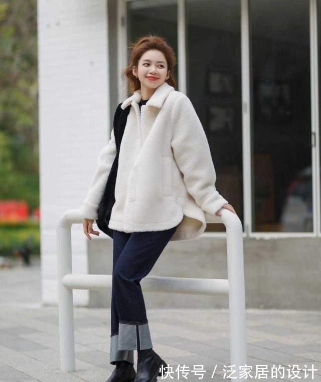 穿法 精选4款直筒牛仔裤穿法:小姐姐上身示例百搭配围巾显干练又修身