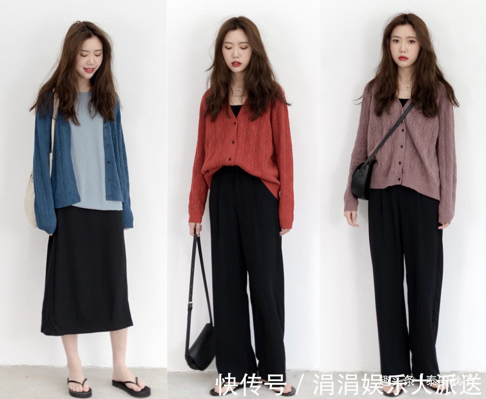 格纹 秋冬的“温柔衫”太喜欢!休闲舒适的穿搭示范,保准你一看就爱!