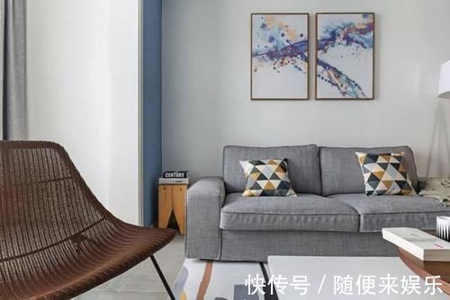 舒适|夫妻的66㎡小家，北欧风简约舒适，书房设计清新迷人，真有文艺范！