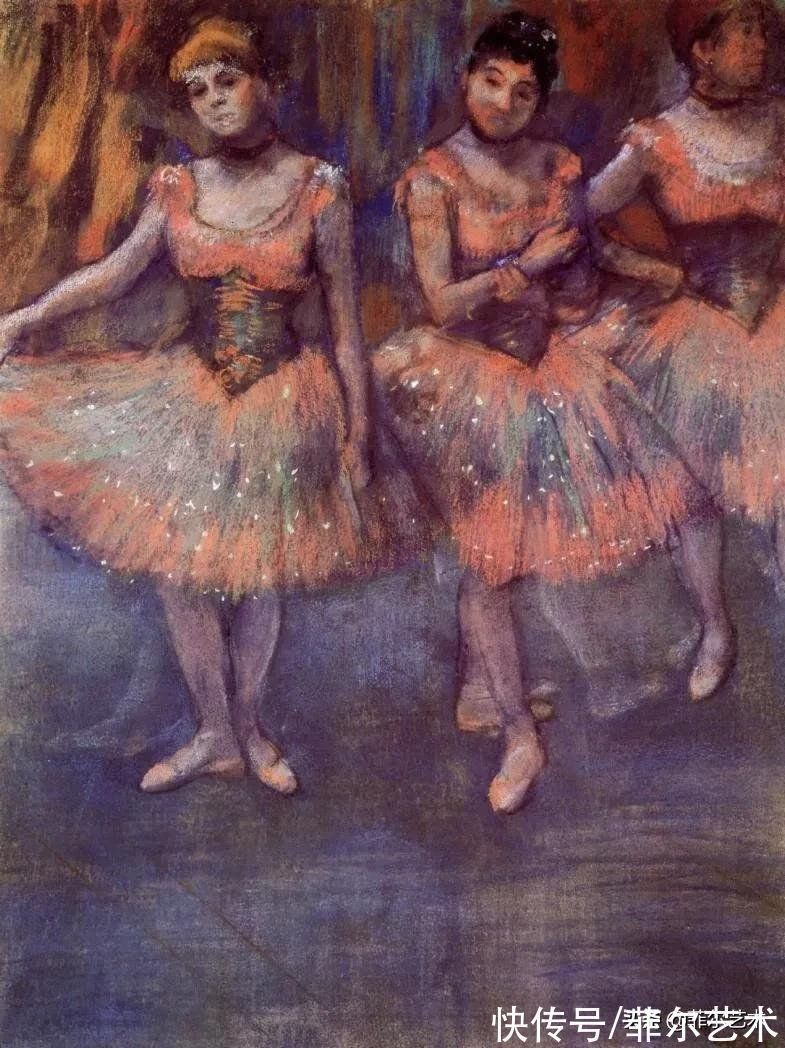 法国@法国艺术大师埃德加·德加舞女125幅油画作品,美翻了