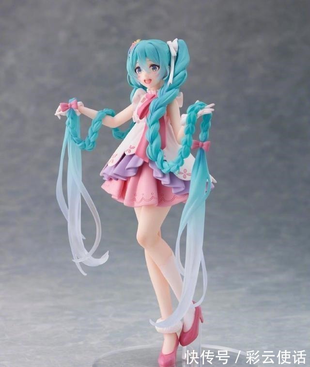 双马尾|初音未来居然扎上了麻花辫!新出的手办好惊艳,麻花双马尾太可爱!