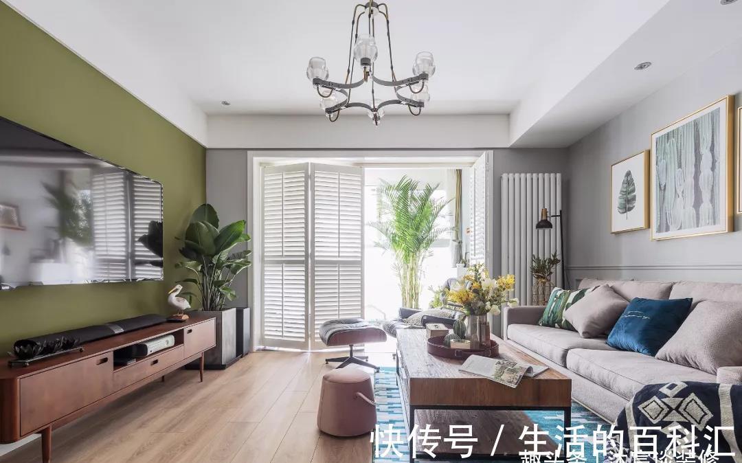 收纳|媳妇怀着二胎,他偷偷把家装好了,室内清新又不失文艺,太好看了