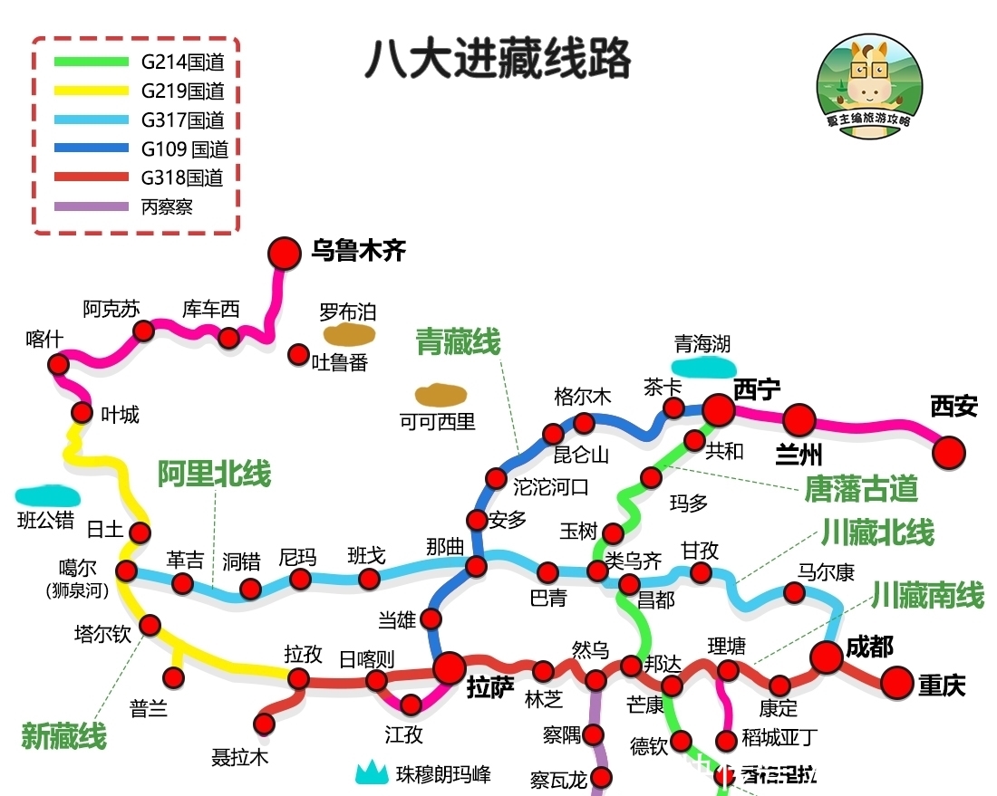 109青藏线：最短、最平的入藏线路，但却也最令“川A”司机们头疼