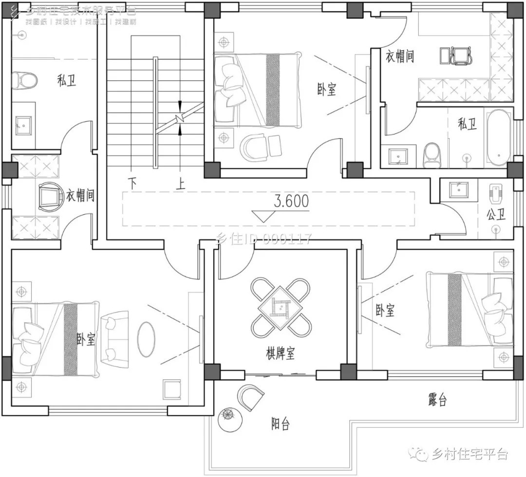 造价|乡住土建造价参考81.2万，面宽13.4m×进深11.9m 三层新中式风格别墅