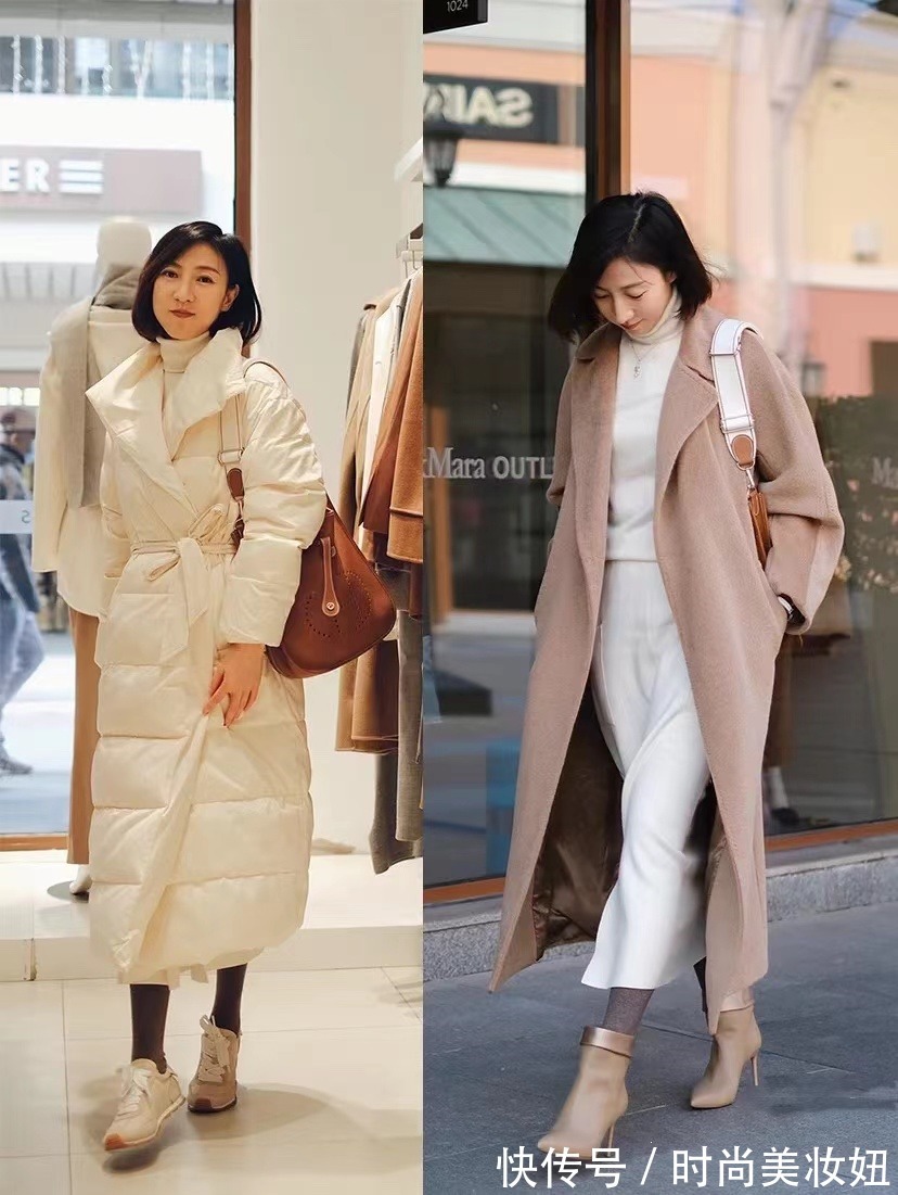 上下身 都说有“气质”的女人,冬天穿衣都爱极简风,显气质又高级洋气