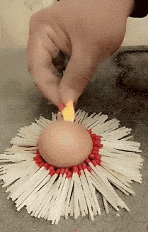 |搞笑GIF:这一跳确实挺意外 原谅我不厚道的笑了