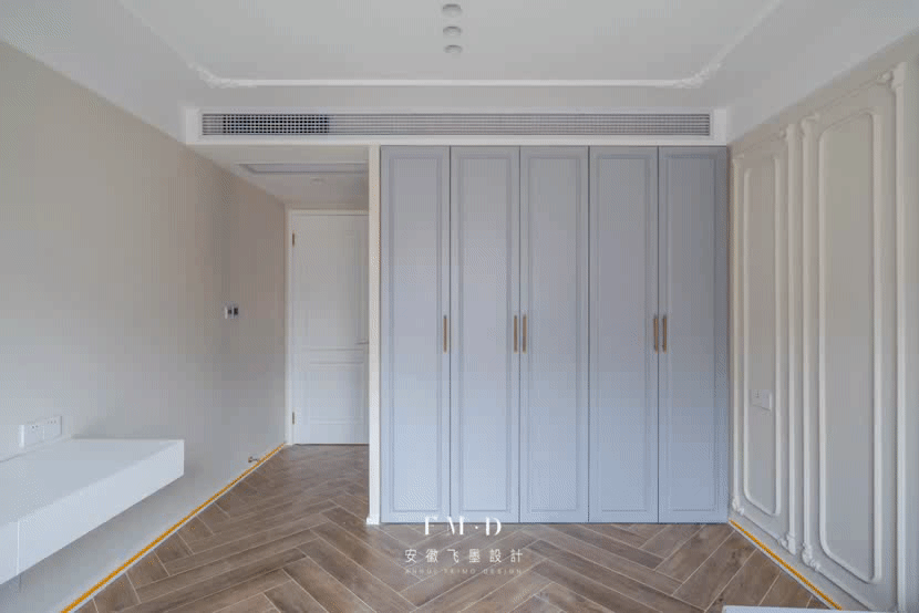 住宅|120㎡毛坯房硬装完工,是改善型住宅标杆,三代同堂一起居住刚好