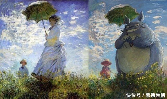 蒙娜丽莎|当世界著名油画换成动漫脸,这样的蒙娜丽莎、达芬奇看到都会抓狂