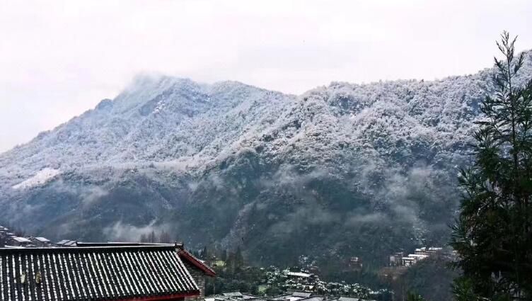 庭院|睡前泡一泡，日式庭院格外耀眼，青城山这家温泉完美比拟北海道？