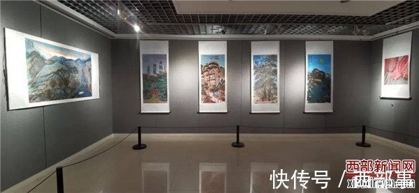 绘画@传承长安画派·华山画派创始人李荣绘画精品展亮相亮宝楼