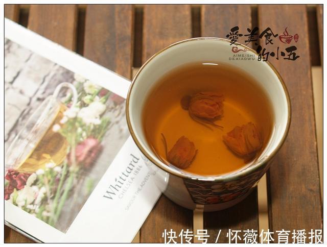 用玫瑰与陈皮煮一壶花茶,带来一天的好心情