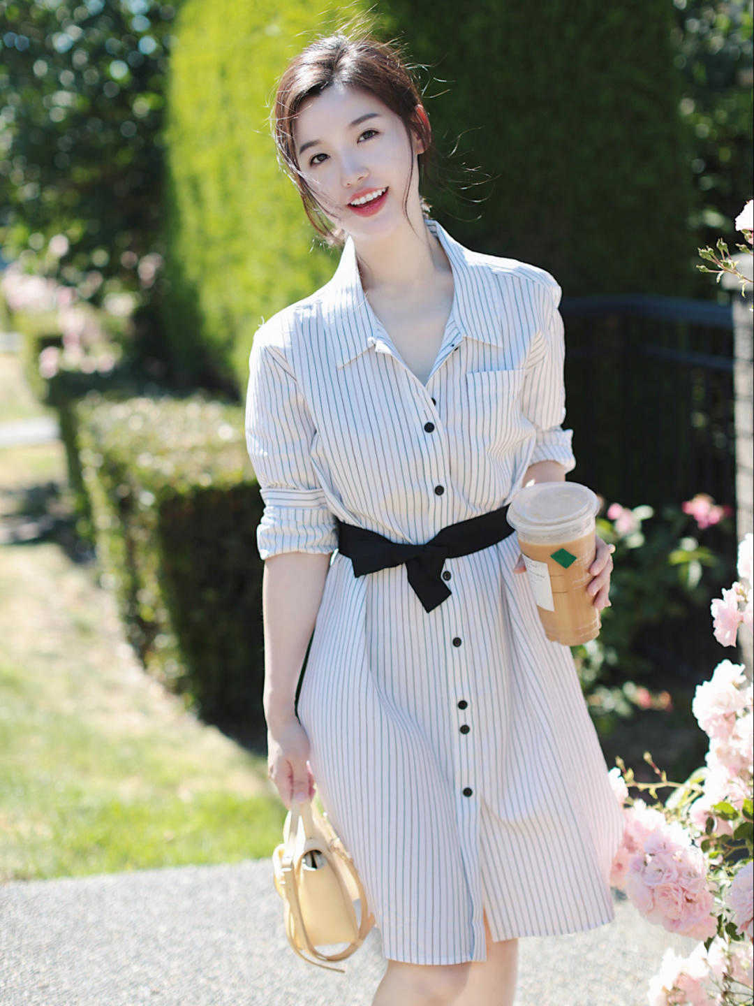 泡泡袖|一周教你夏日穿搭不重样,风格各异,时髦大气又有型