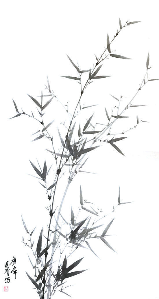 傲然|画家丁国清丨清雅澹泊,风骨傲然