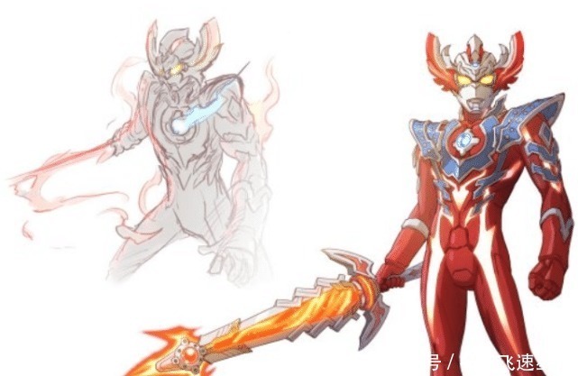 巨剑|奥特曼当泰迦三重剑可以变化形态,风马忍刀无比帅气,七彩巨剑瞩目!