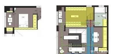 地台|60㎡小户型，地台抬高50公分后收纳能力绝了，整体效果极佳！
