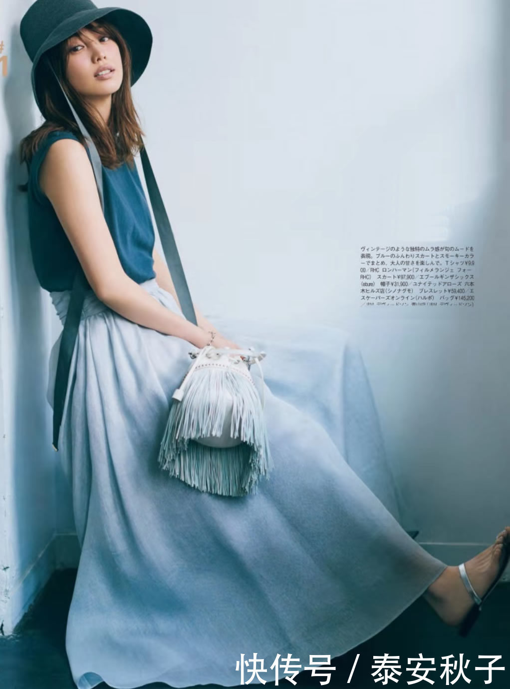 夏日|不一定非要穿大牌!跟美女学穿搭,普通T恤衫,也能穿出高级感!