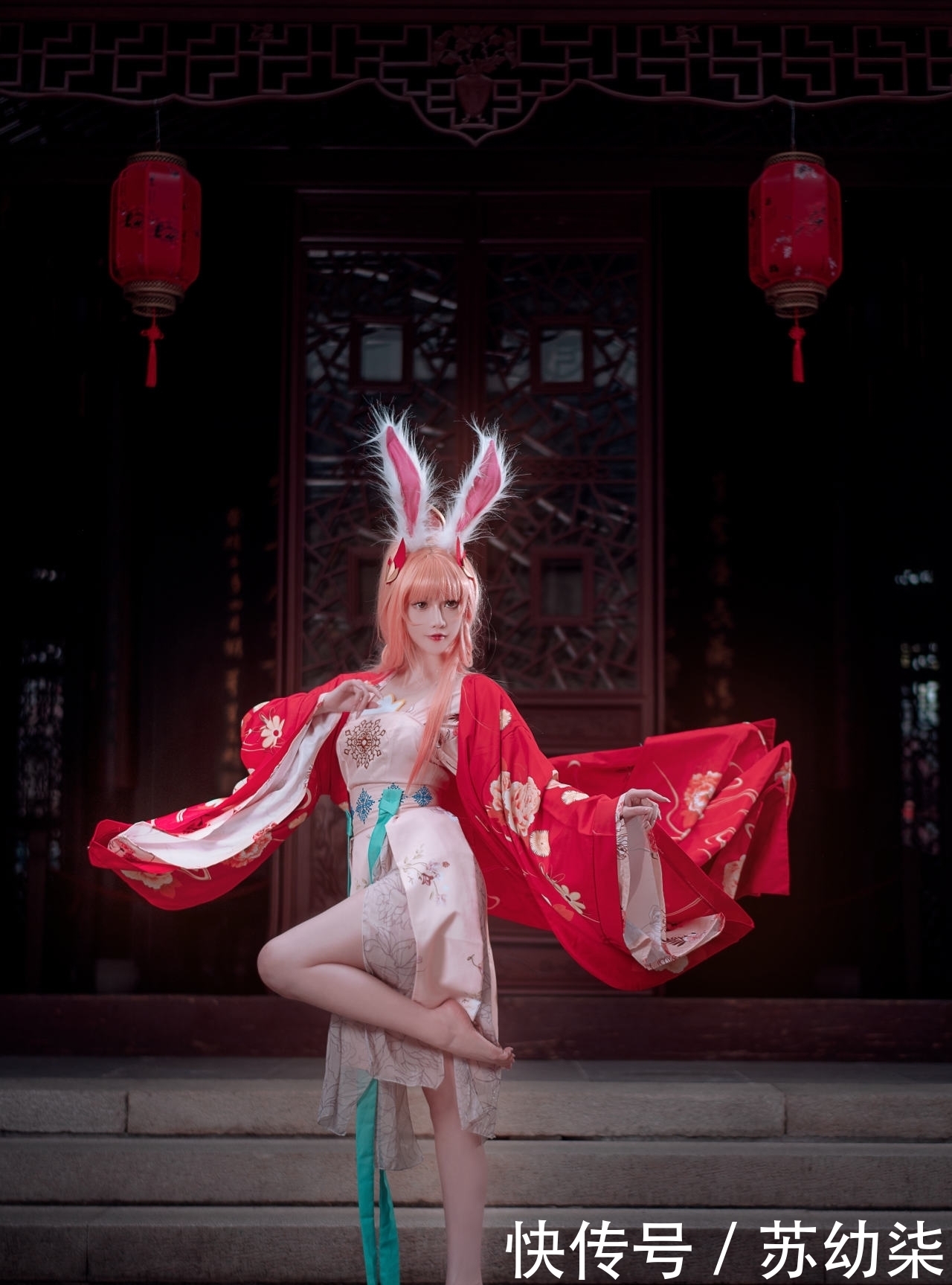 cospl王者荣耀,公孙离惊鸿舞cosplay
