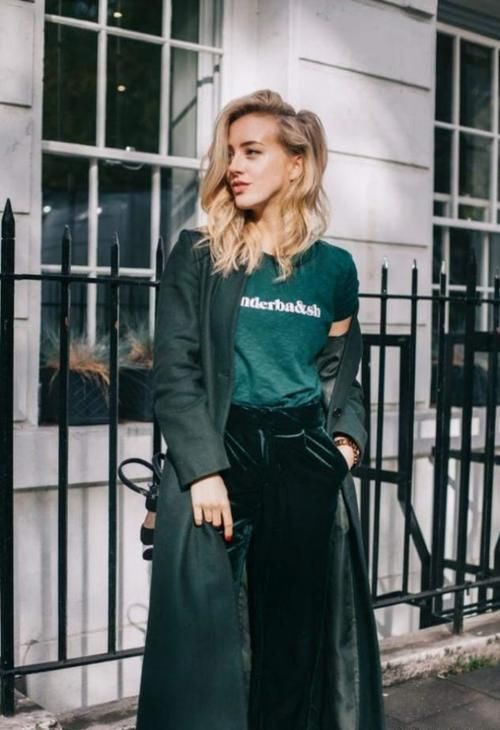  羊绒|呢大衣不吃香了！如今流行“羊绒大衣”，搭配这几条裤子最好看